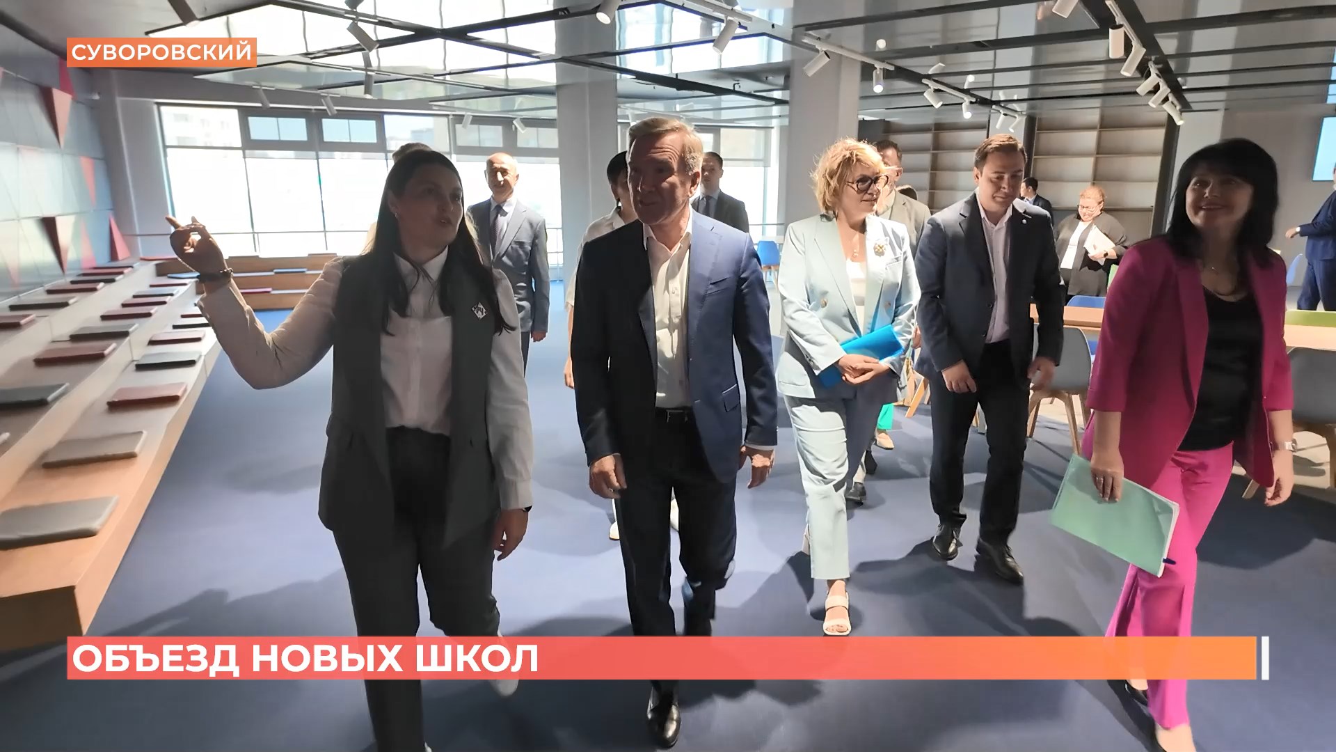 Две новые школы откроются 1-го сентября в Суворовском