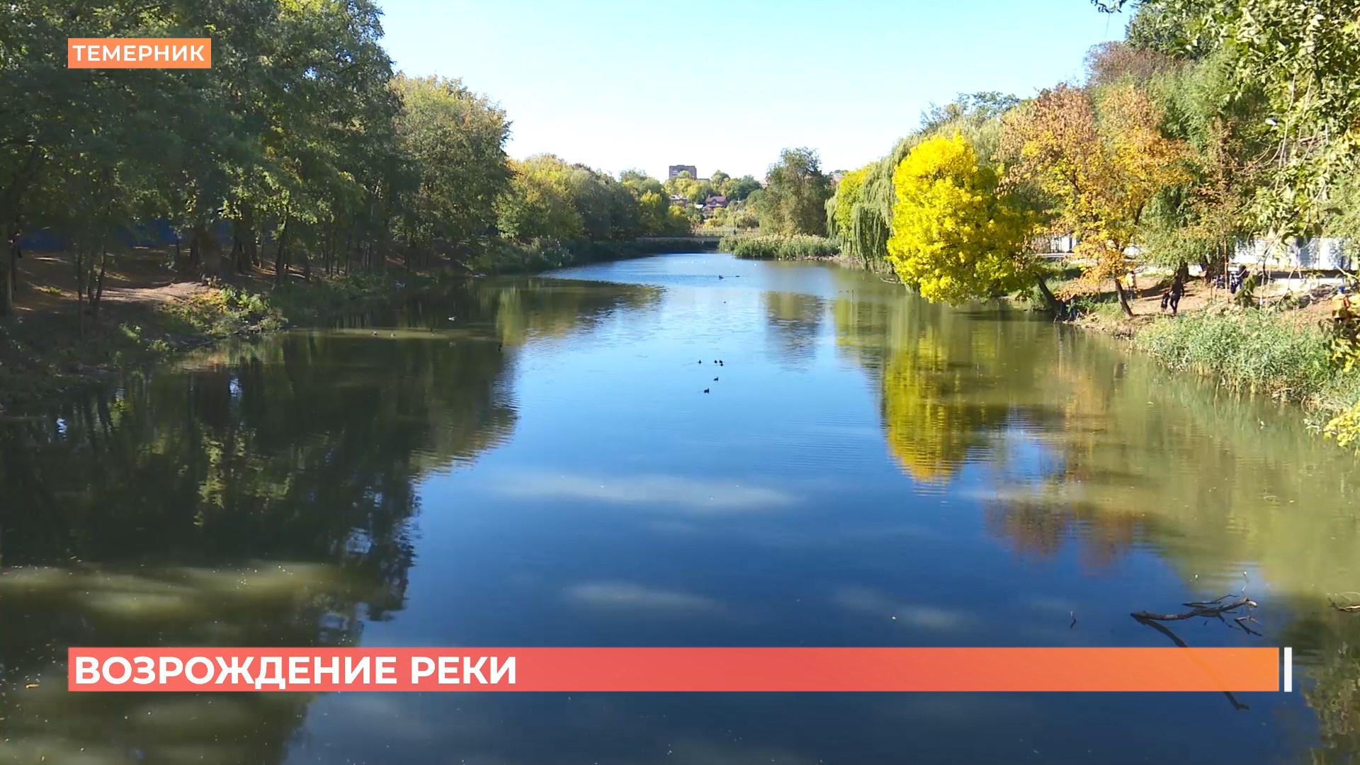 Река Темерник проходит реабилитацию за 100 лет