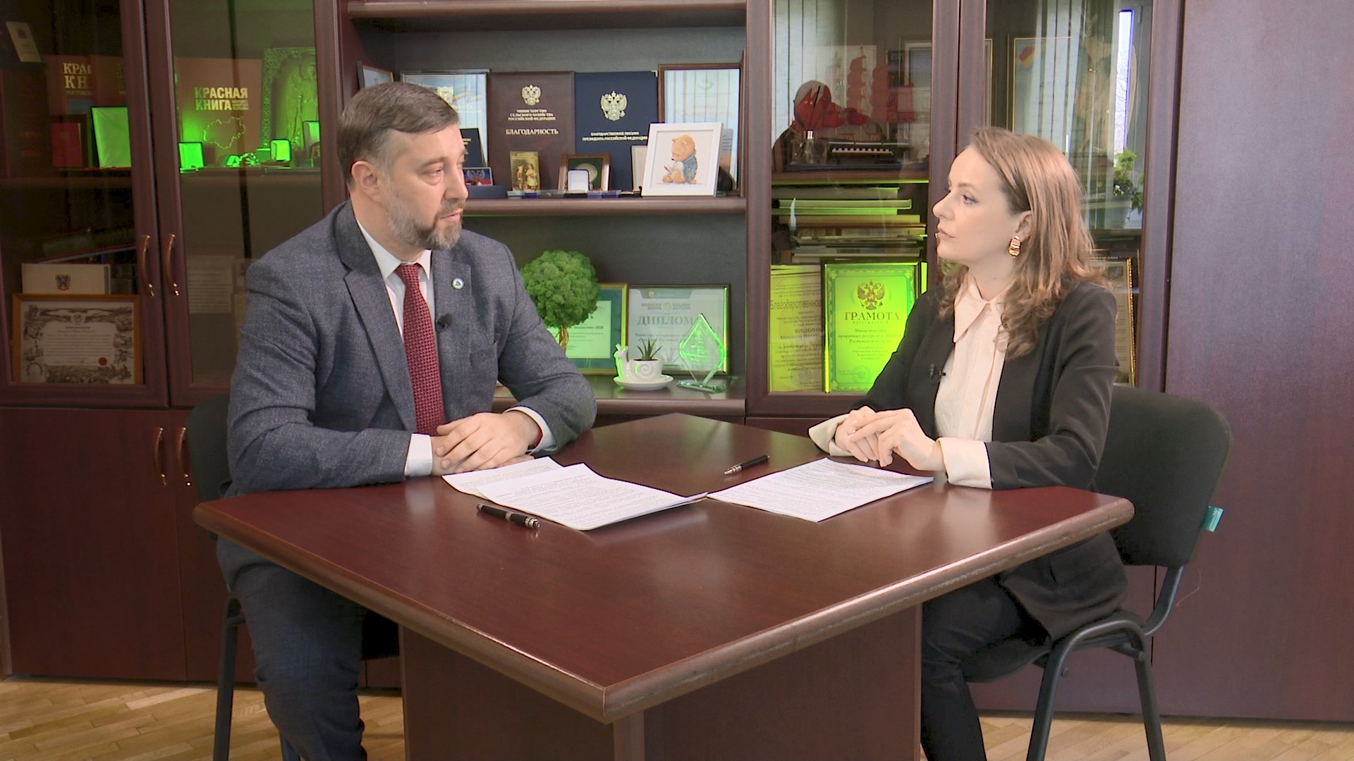 Разговор с министром природных ресурсов и экологии РО