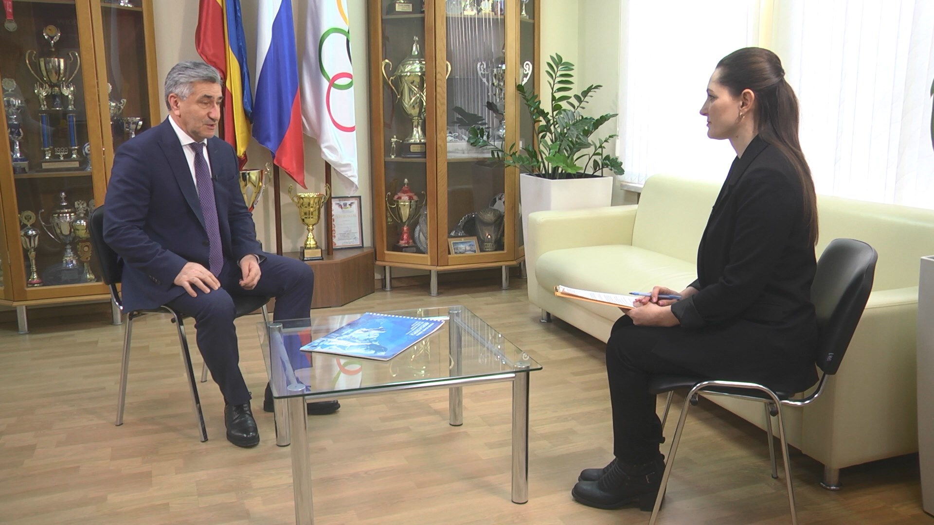 Разговор с министром о развитии физкультуры и спорта в РО